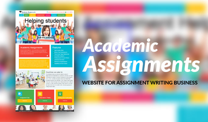Website for Assignment Writing Business